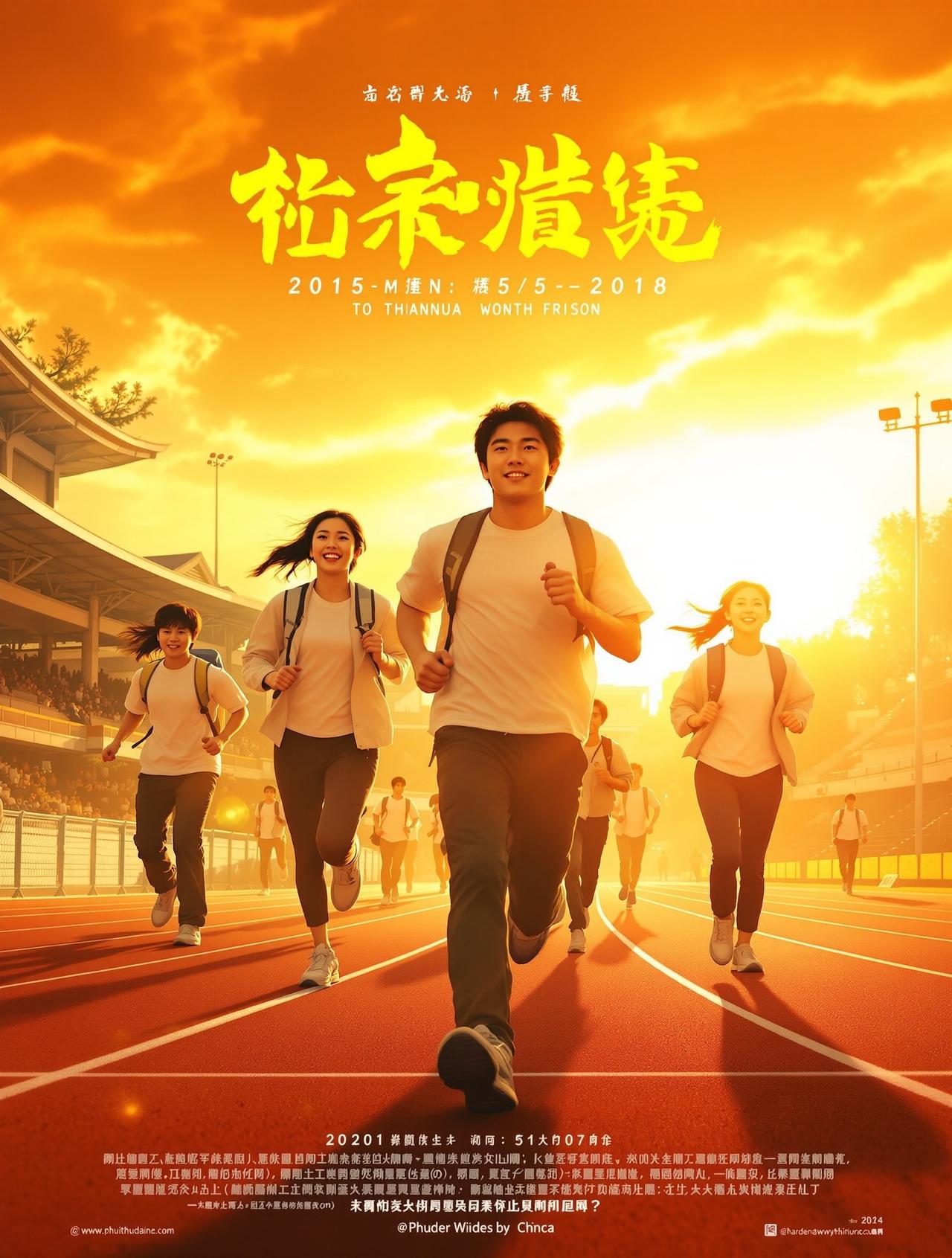 神马不卡影院青春励志片《青春抛物线》官方海报